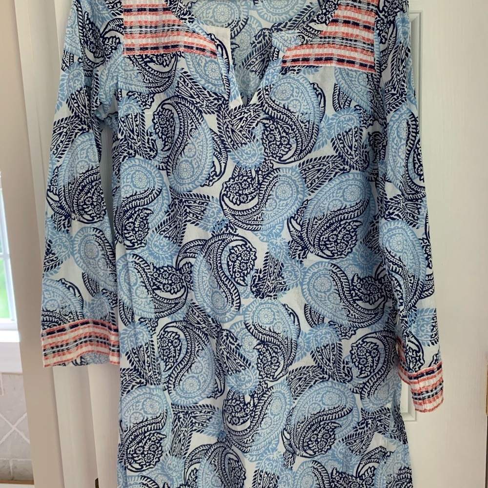 Old Navy cotton tunic beach pool cover up